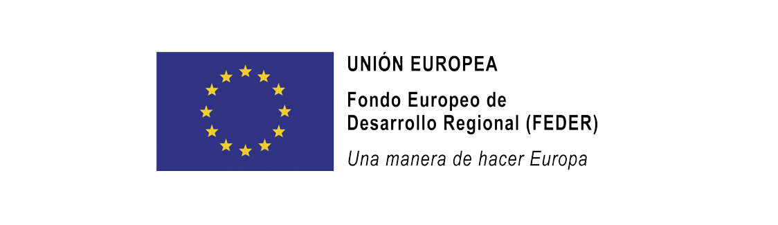 Logo Fondo Europeo Desarrollo Regional