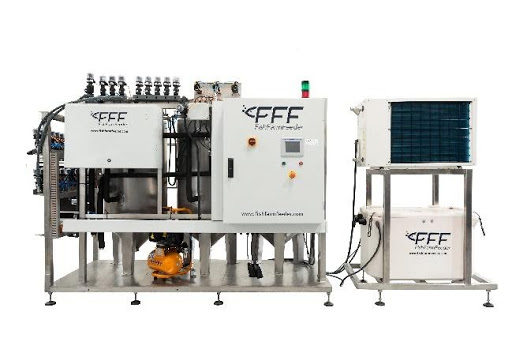Automated feeding system for hatcheries used in aquaculture