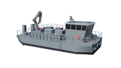 Feed Barge 3D model