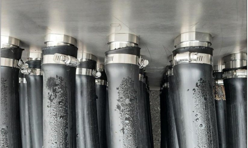 Damaged pipes due to incorrect installation